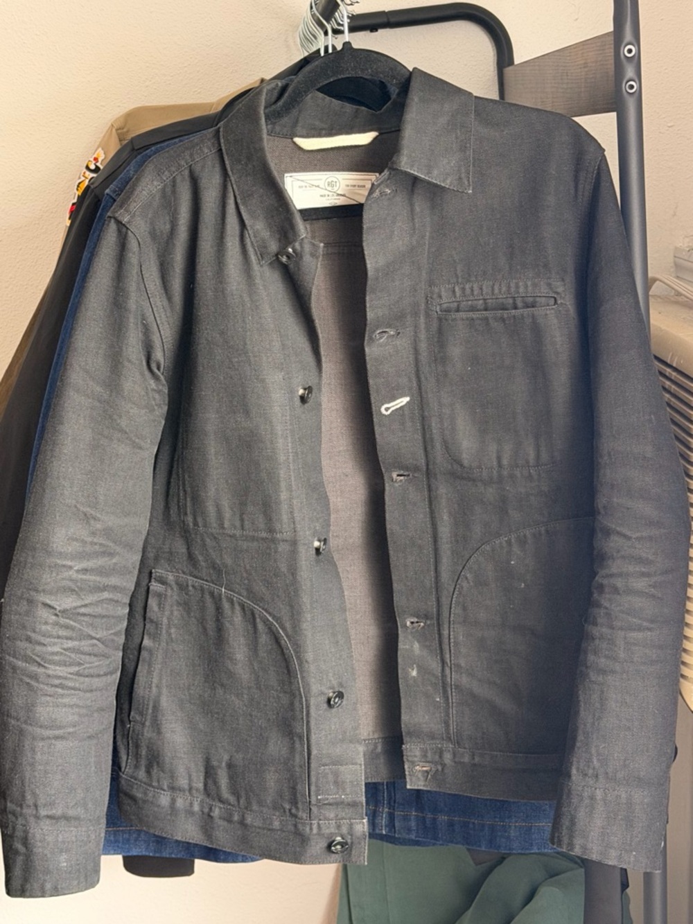Rogue Territory Supply Jacket // Stealth Black Size Large